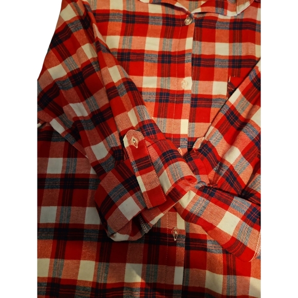 Concepts Sport Stl Cardinals Red & White Plaid Shirt Medium NWT - Picture 7 of 10